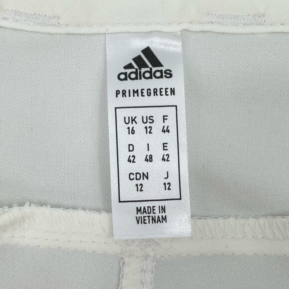 Adidas Women's Primegreen Flat Front Golf Shorts, 5" Inseam NWT, Sz. 12, Tennis - Picture 4 of 11